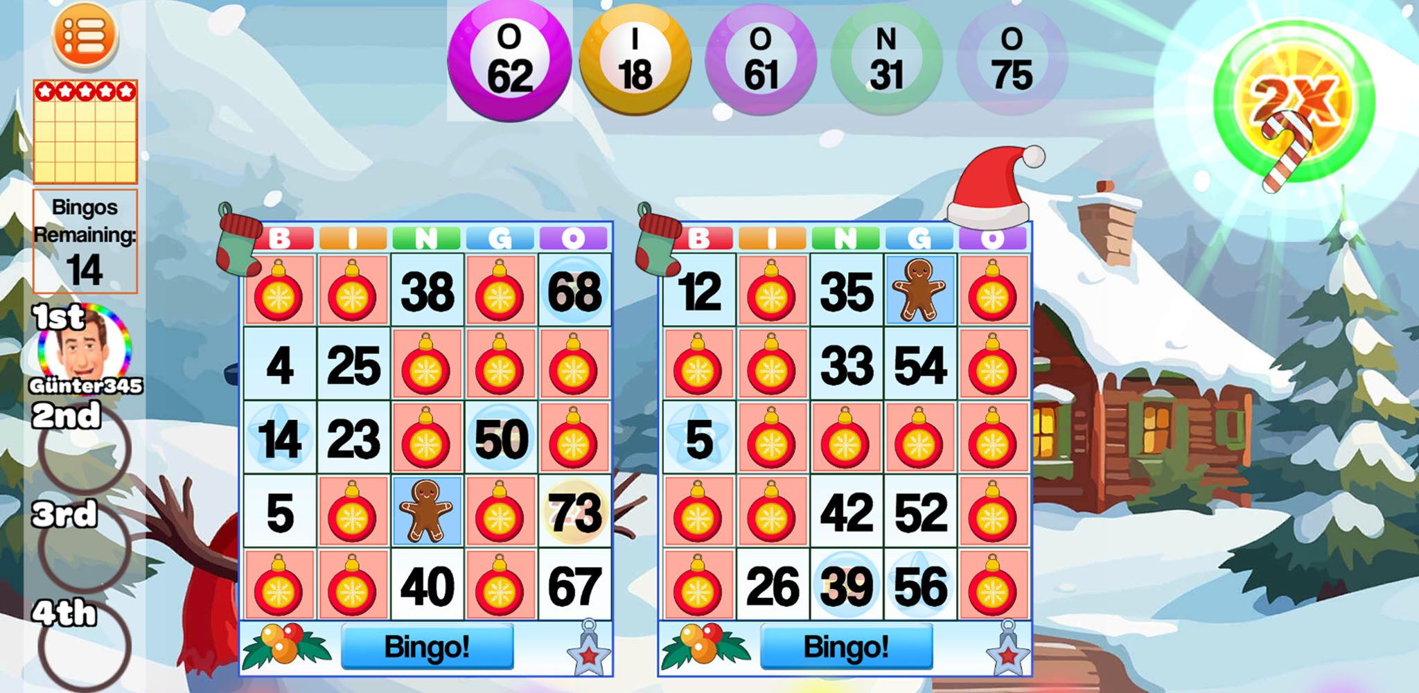 Bingo Mastery - Christmas and New Year Event