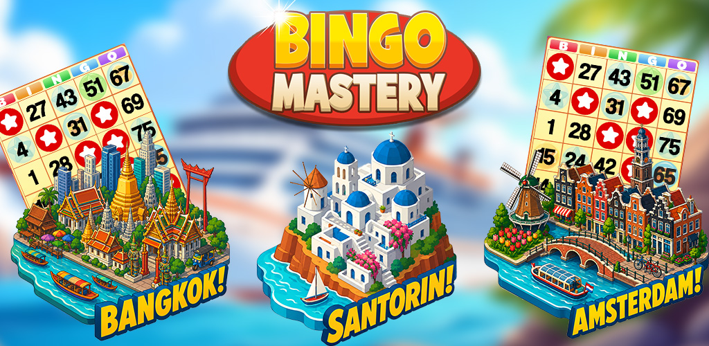 Bingo Mastery - Amsterdam, Bangkok and Santorini